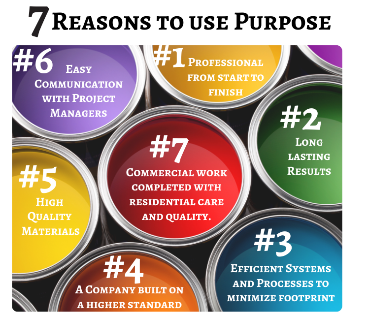 7 reasons about why to use purpose painting
